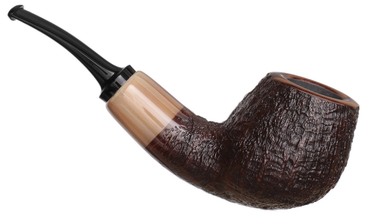 Cornelius M&auml;nz Sandblasted Bent Brandy with Horn