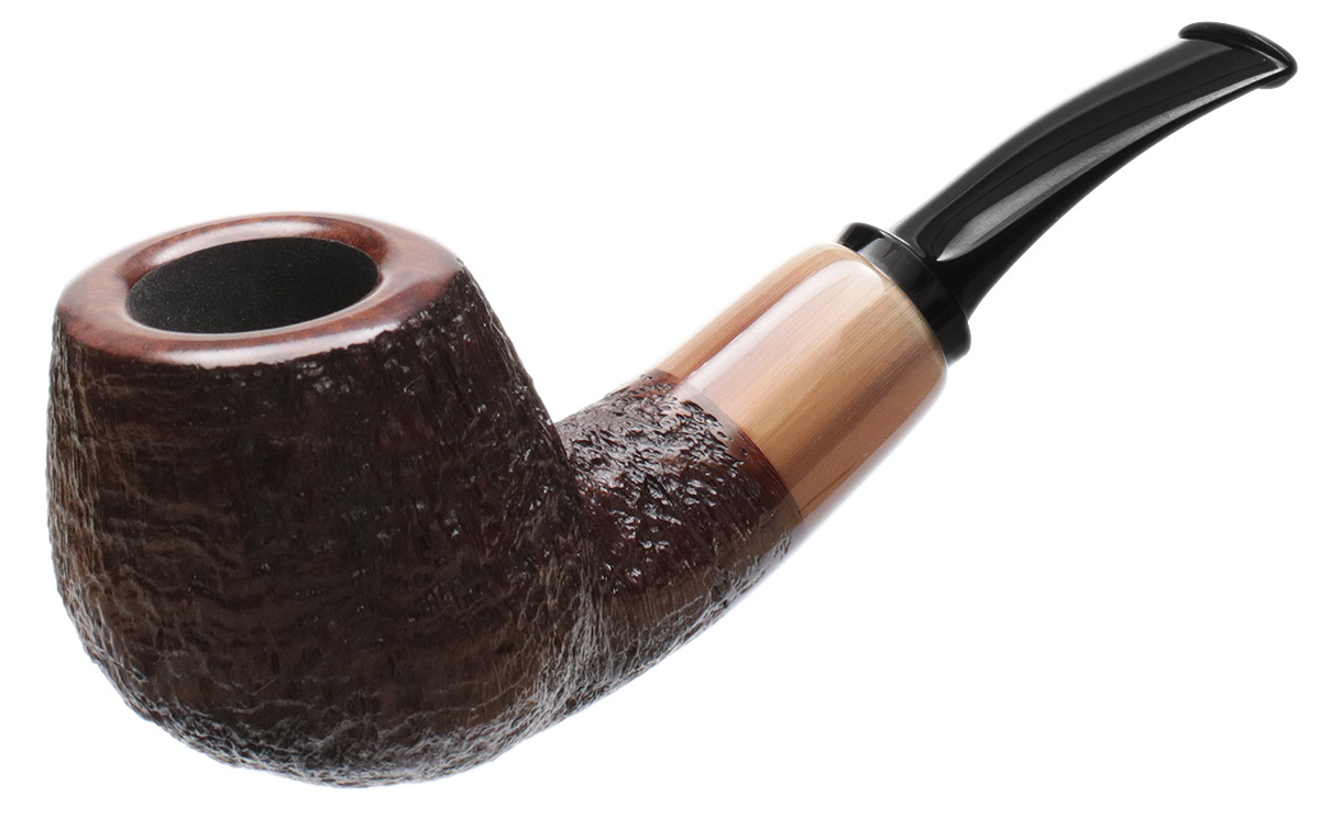 Cornelius M&auml;nz Sandblasted Bent Brandy with Horn