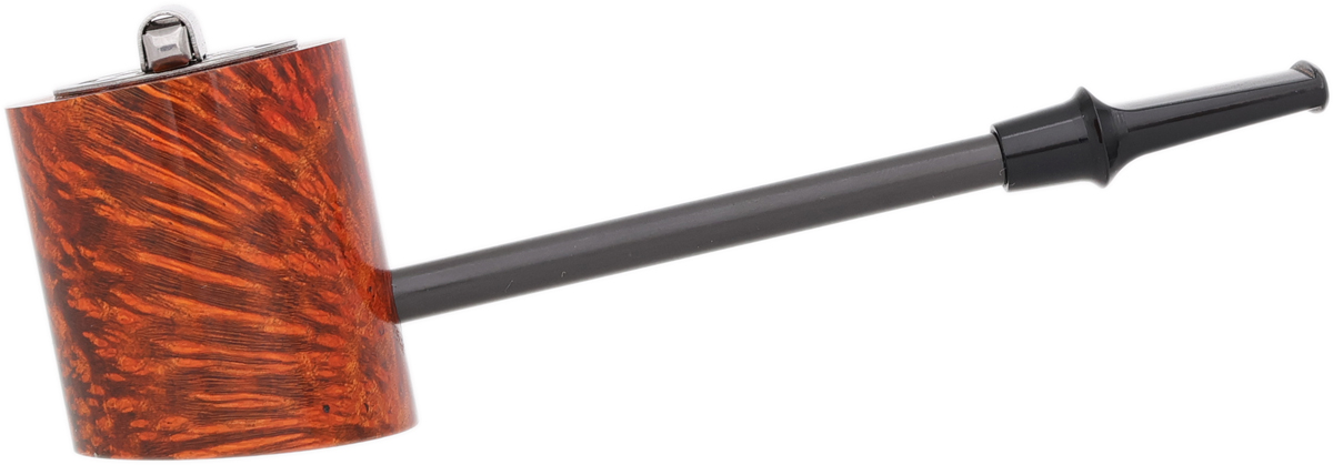 Eltang Basic Smooth Brown Squat Poker with Wind Cap and Tamper