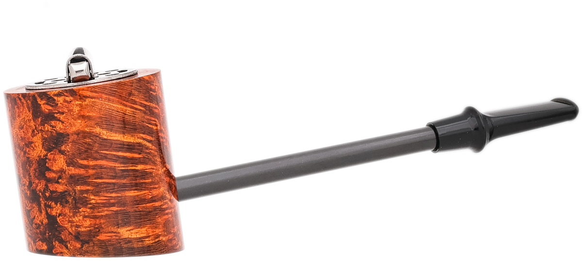 Eltang Basic Smooth Brown Squat Poker with Wind Cap and Tamper