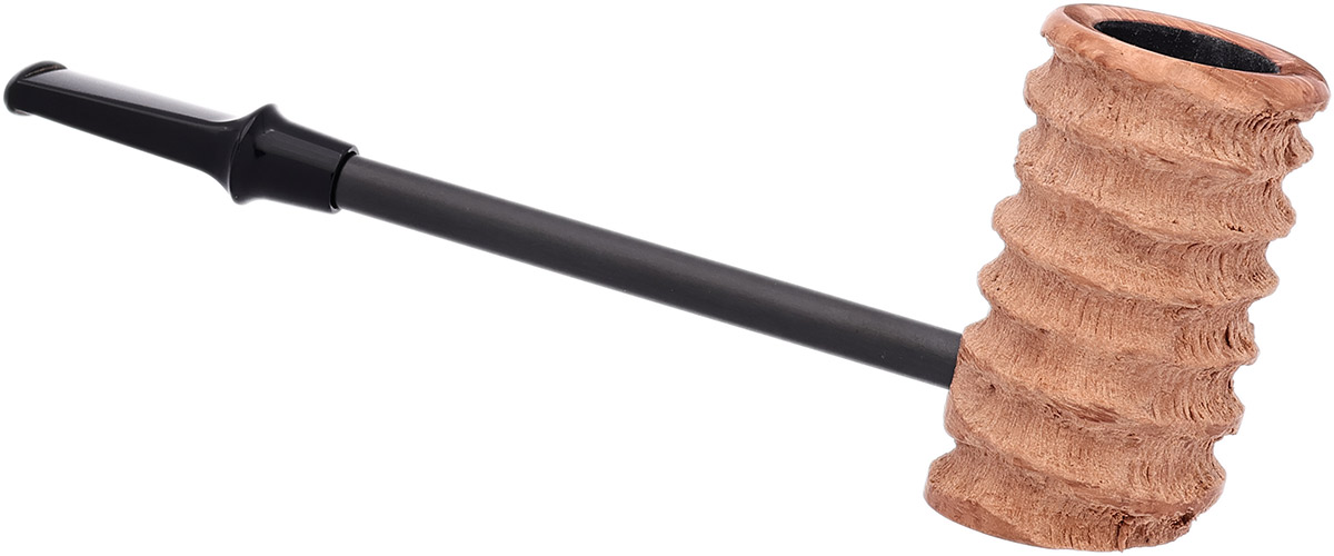 Eltang Basic Rusticated Natural Poker with Wind Cap and Tamper