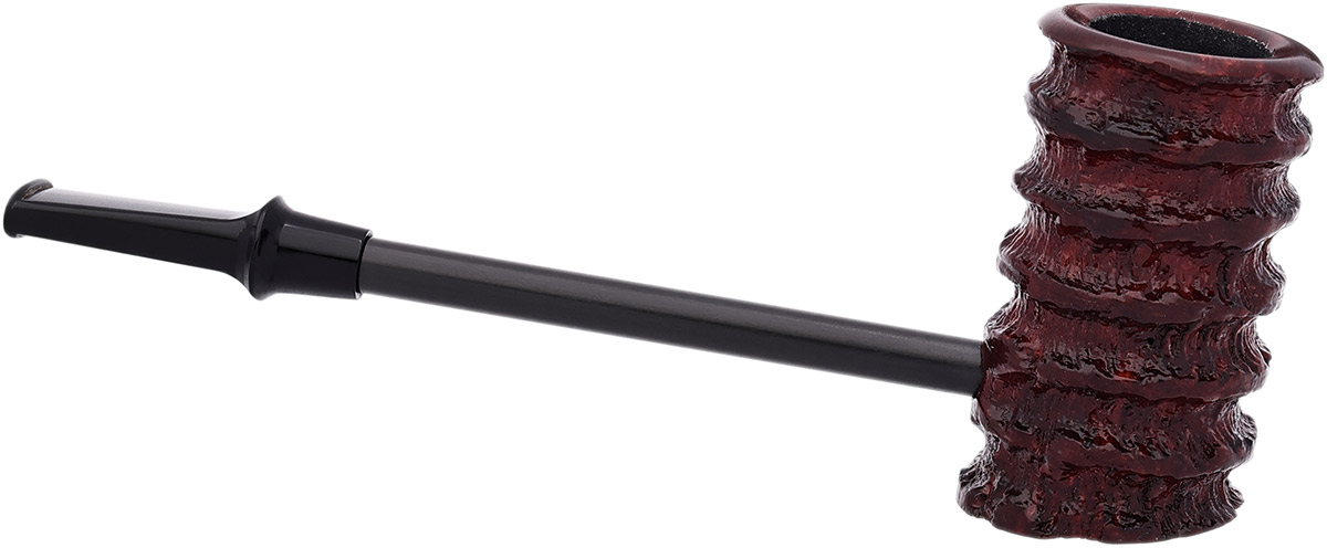 Eltang Basic Rusticated Brown Poker with Wind Cap and Tamper