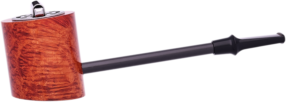 Eltang Basic Smooth Brown Squat Poker with Wind Cap and Tamper