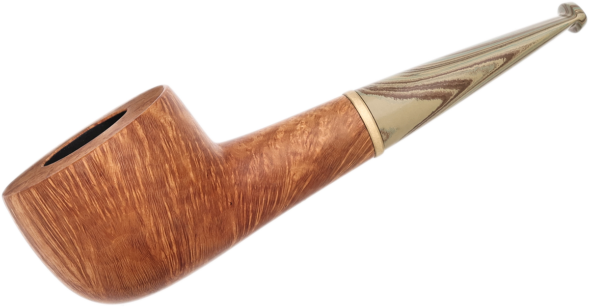 Fl&aacute;via Rodrigues Smooth Natural Pot with Brushed Bronze