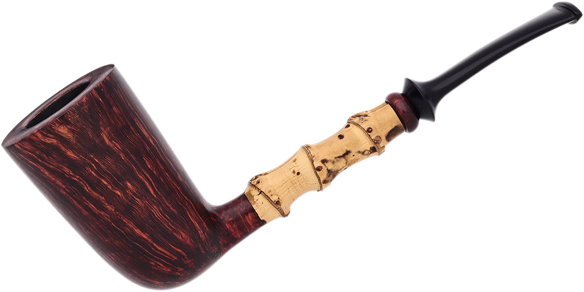 Fl&aacute;via Rodrigues Smooth Bent Dublin with Bamboo and Pau Brasil Ring