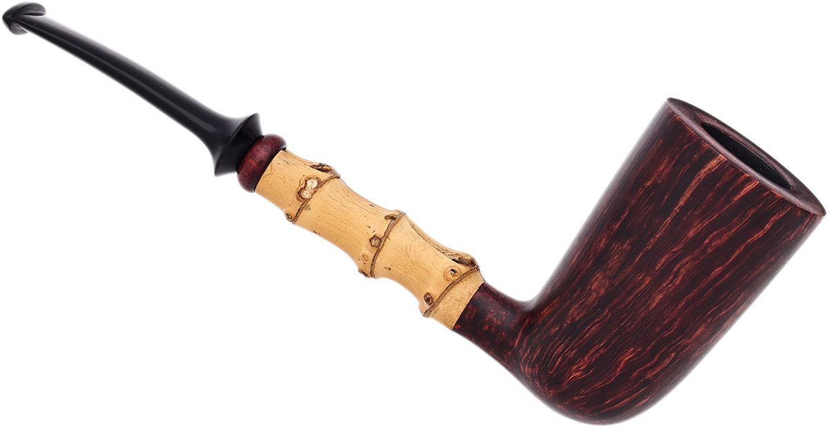 Fl&aacute;via Rodrigues Smooth Bent Dublin with Bamboo and Pau Brasil Ring