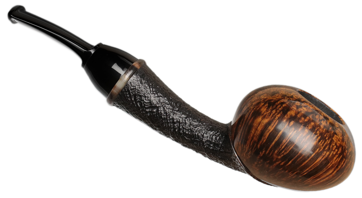 Yuwei Partially Sandblasted Cup and Ball with Horn