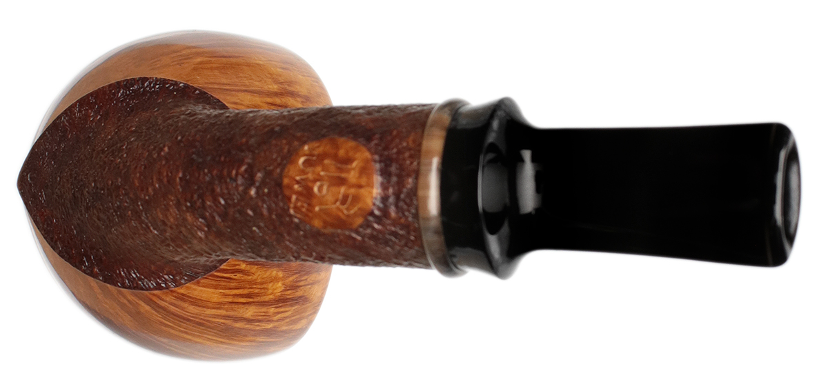 Yuwei Partially Sandblasted Bent Dublin with Horn