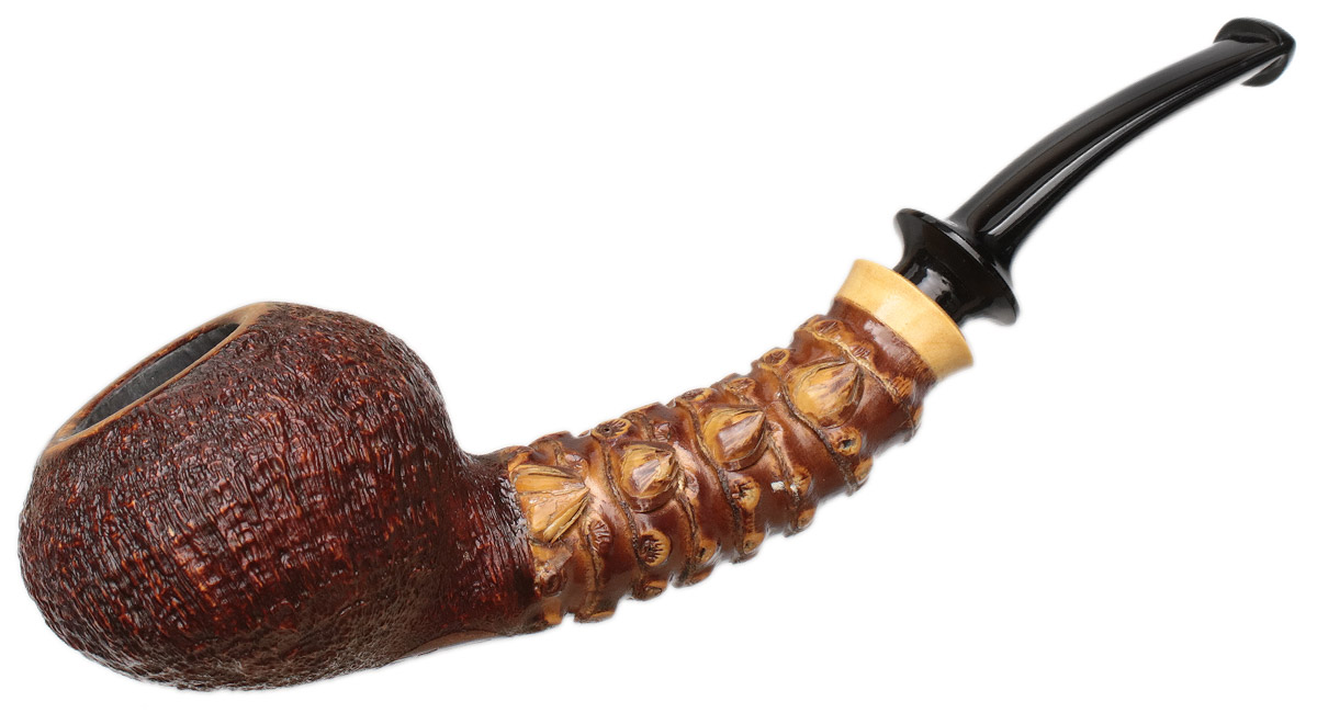 Yuwei Sandblasted Tomato with Bamboo and Boxwood