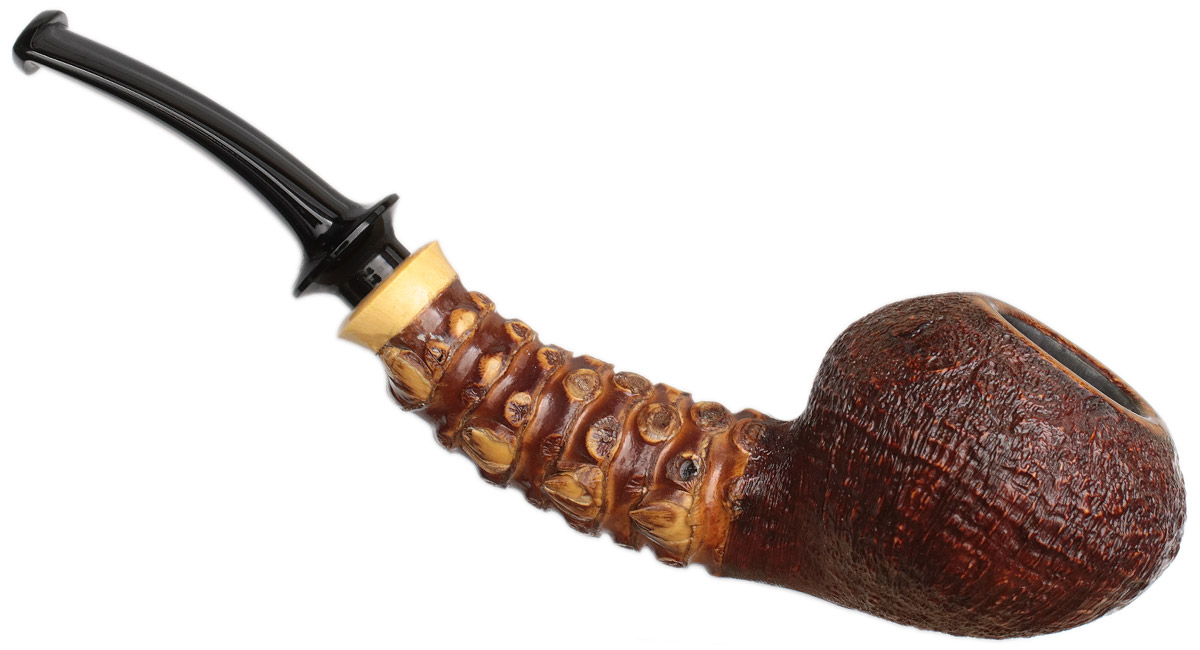 Yuwei Sandblasted Tomato with Bamboo and Boxwood