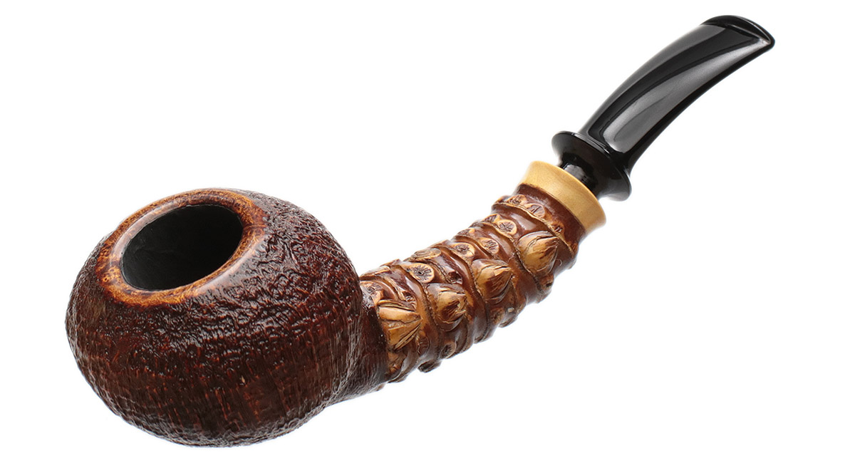Yuwei Sandblasted Tomato with Bamboo and Boxwood