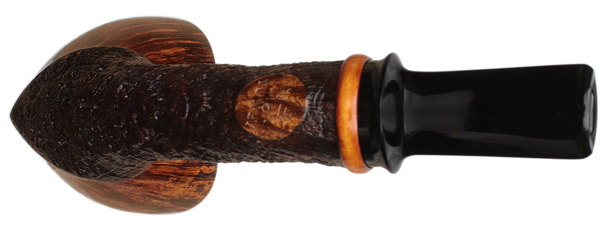 Yuwei Partially Sandblasted Bent Dublin with Boxwood