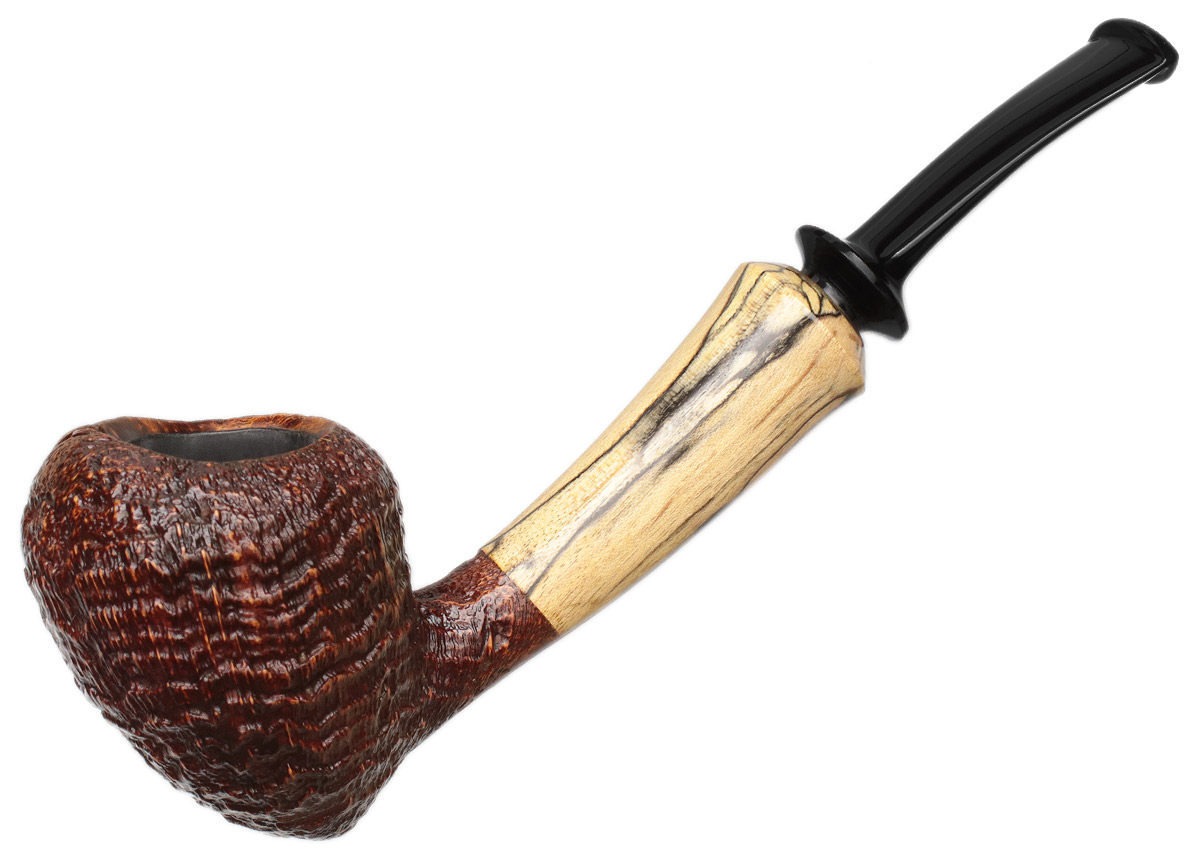 Yuwei Sandblasted Acorn with Spalted Maple