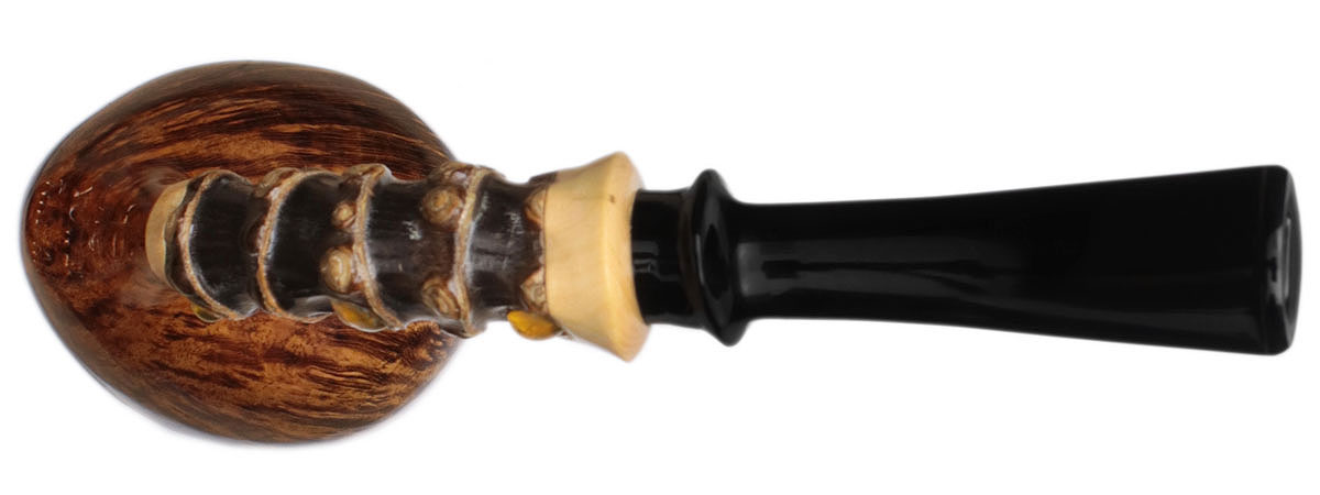 Yuwei Smooth Acorn with Bamboo and Boxwood