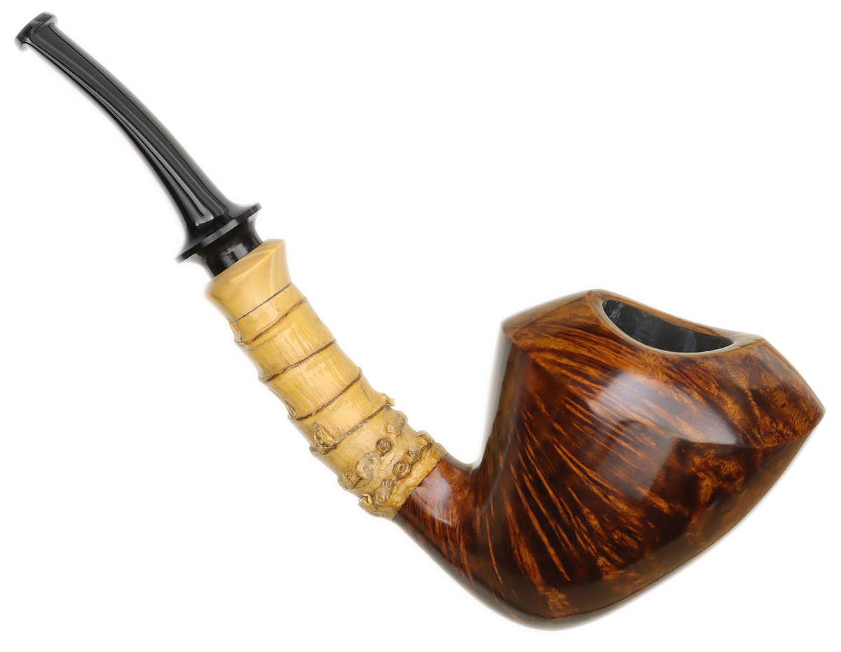 Yuwei Smooth Bent Dublin with Bamboo