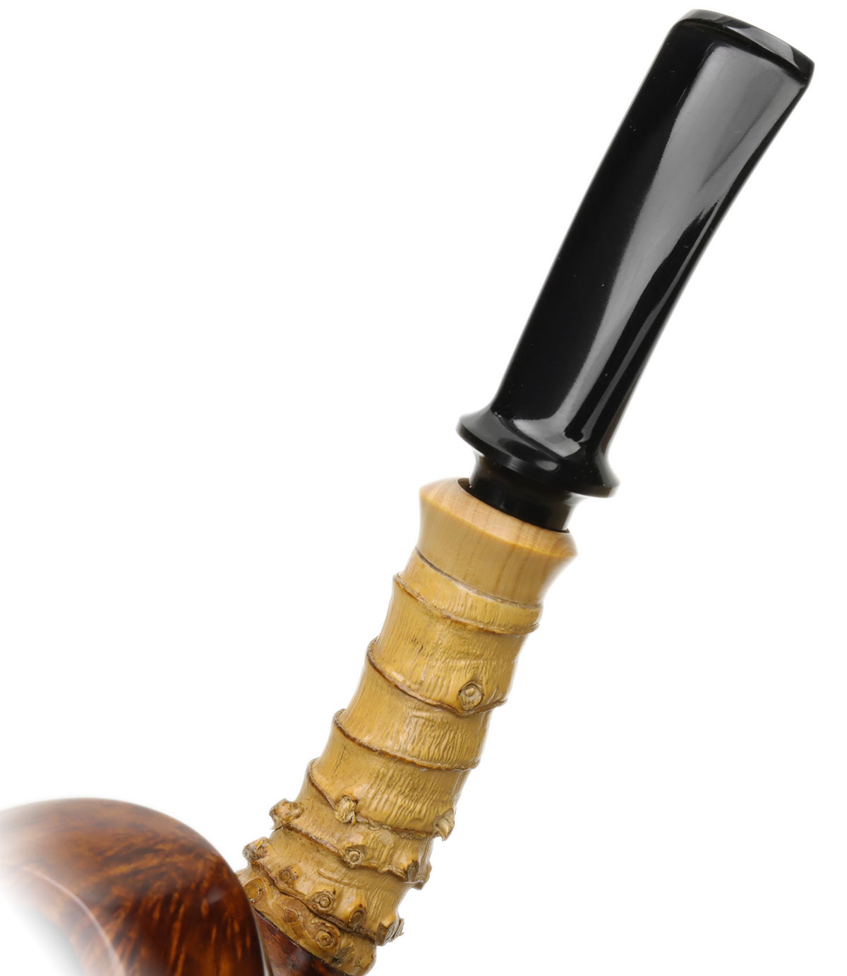 Yuwei Smooth Bent Dublin with Bamboo