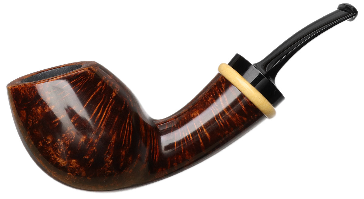 Alexander Hasty Smooth Bent Egg with Boxwood