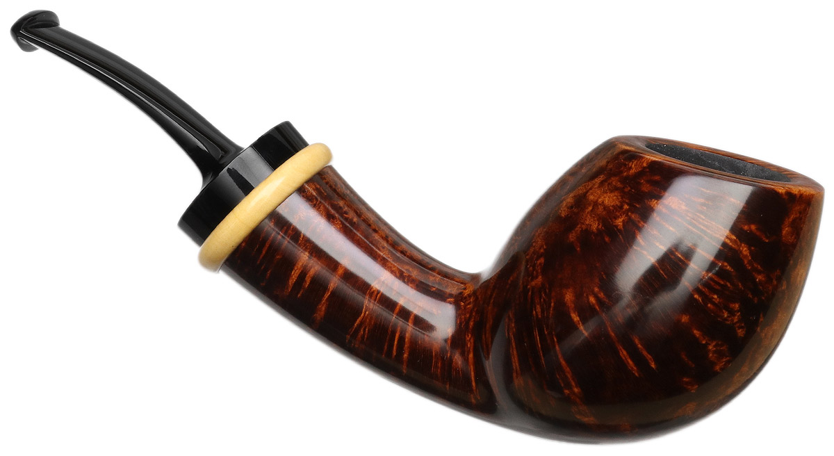 Alexander Hasty Smooth Bent Egg with Boxwood
