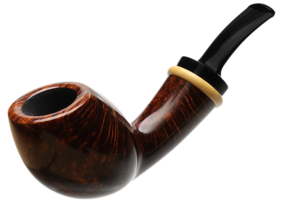 Alexander Hasty Smooth Bent Egg with Boxwood