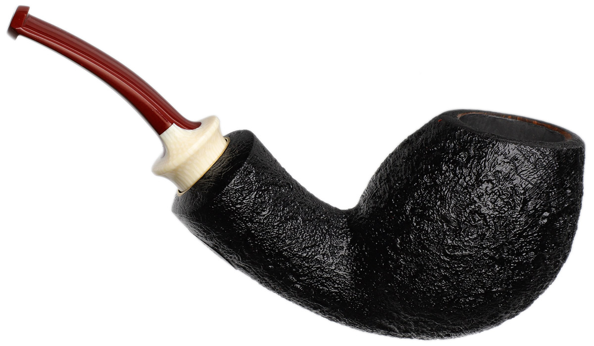 Alexander Hasty Sandblasted Bent Egg with Ivorite