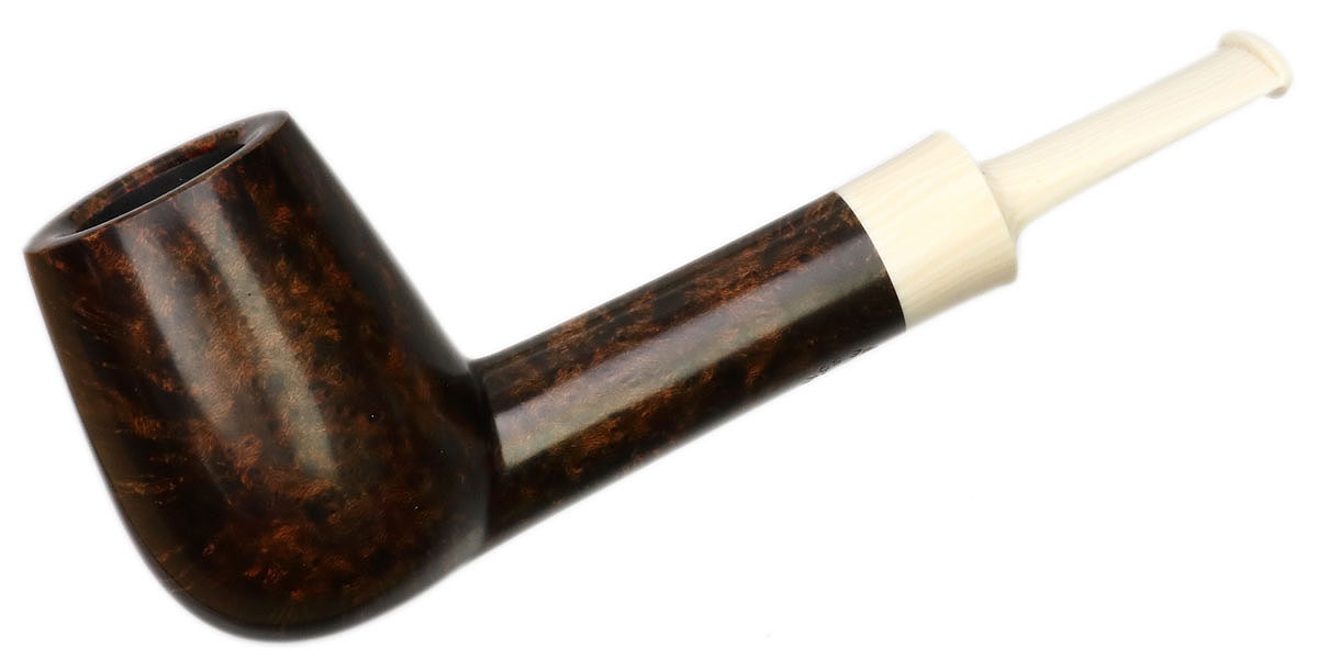 Luiz Lavos Smooth Billiard with Ivorite Stem