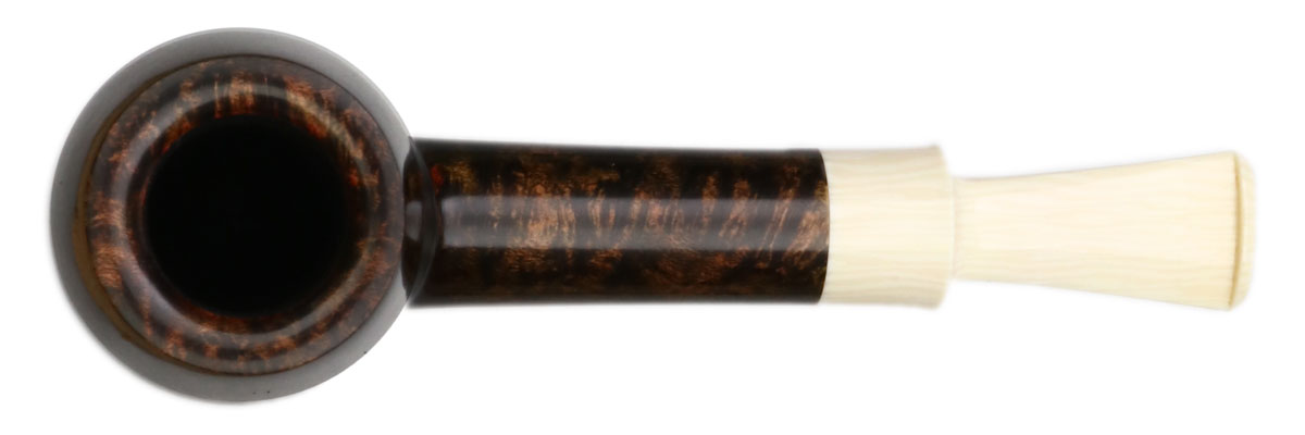 Luiz Lavos Smooth Billiard with Ivorite Stem