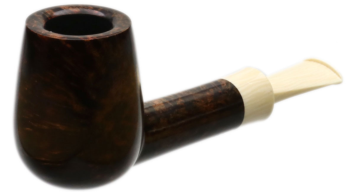 Luiz Lavos Smooth Billiard with Ivorite Stem