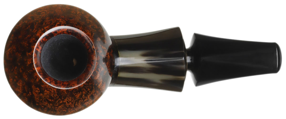 Luiz Lavos Partially Sandblasted Bent Bulldog with Horn