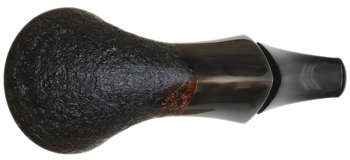 Luiz Lavos Partially Sandblasted Bent Bulldog with Horn