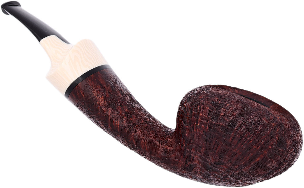Luiz Lavos Sandblasted Squat Apple with Ivorite