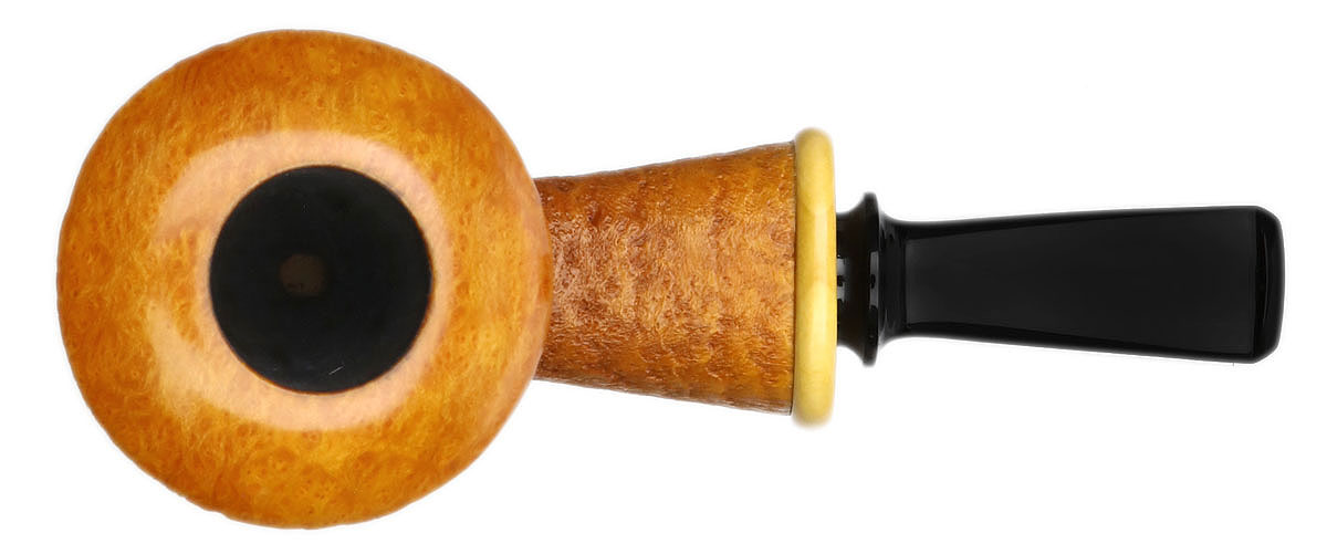 Yang Kun Sandblasted Bent Dublin with Boxwood (Four Footprints) (2246)