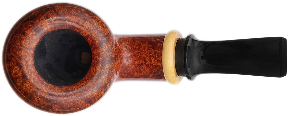 Yang Kun Two Pipe Set Smooth Acorn with Boxwood and Sandblasted Dublin with Bamboo (U24.4)