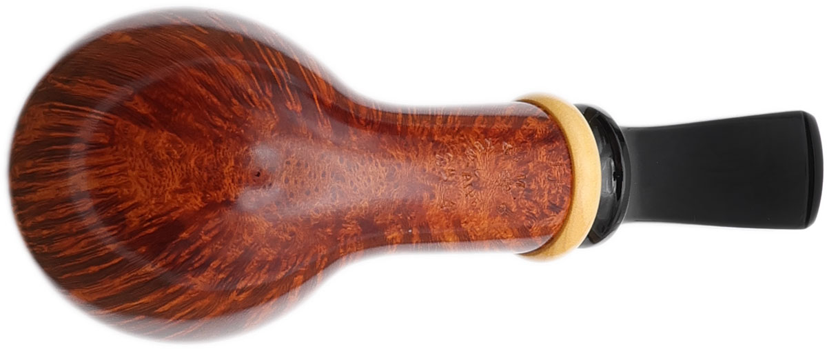 Yang Kun Two Pipe Set Smooth Acorn with Boxwood and Sandblasted Dublin with Bamboo (U24.4)