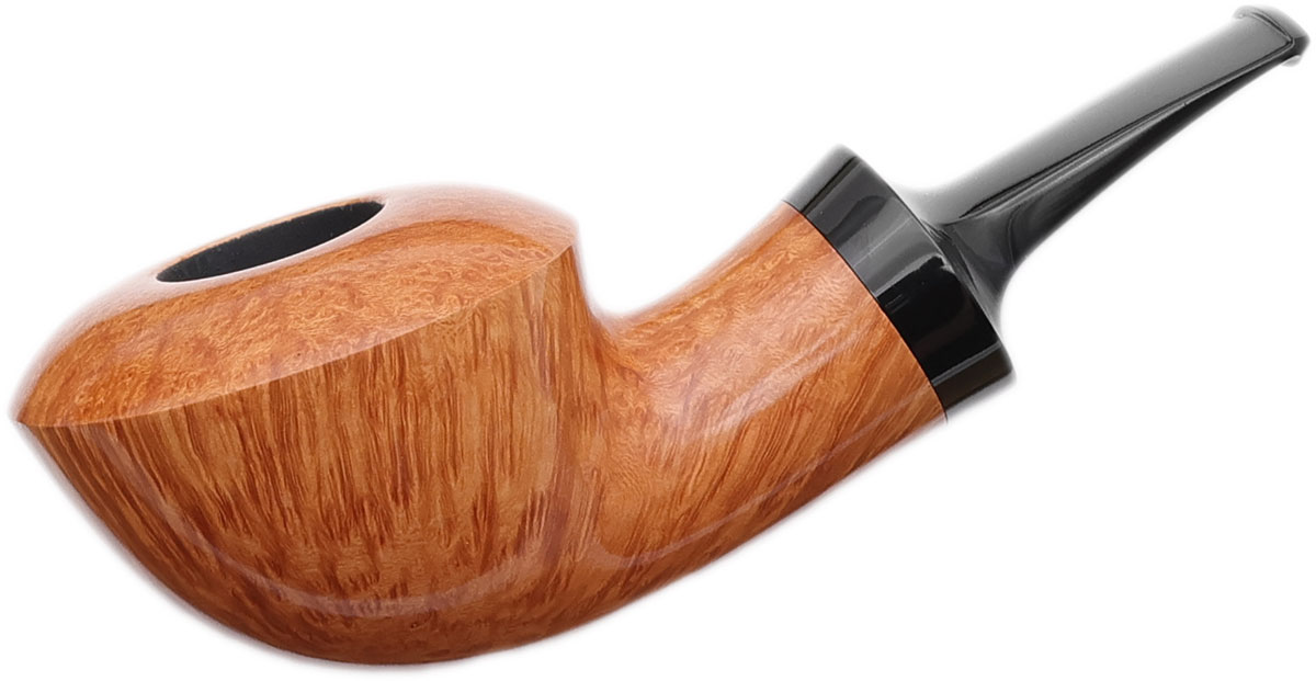 Yang Kun Two Pipe Set Smooth Rhodesian and Partially Sandblasted Dublin Sitter with Bamboo (U24.5) (2024)