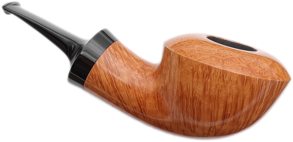 Yang Kun Two Pipe Set Smooth Rhodesian and Partially Sandblasted Dublin Sitter with Bamboo (U24.5) (2024)