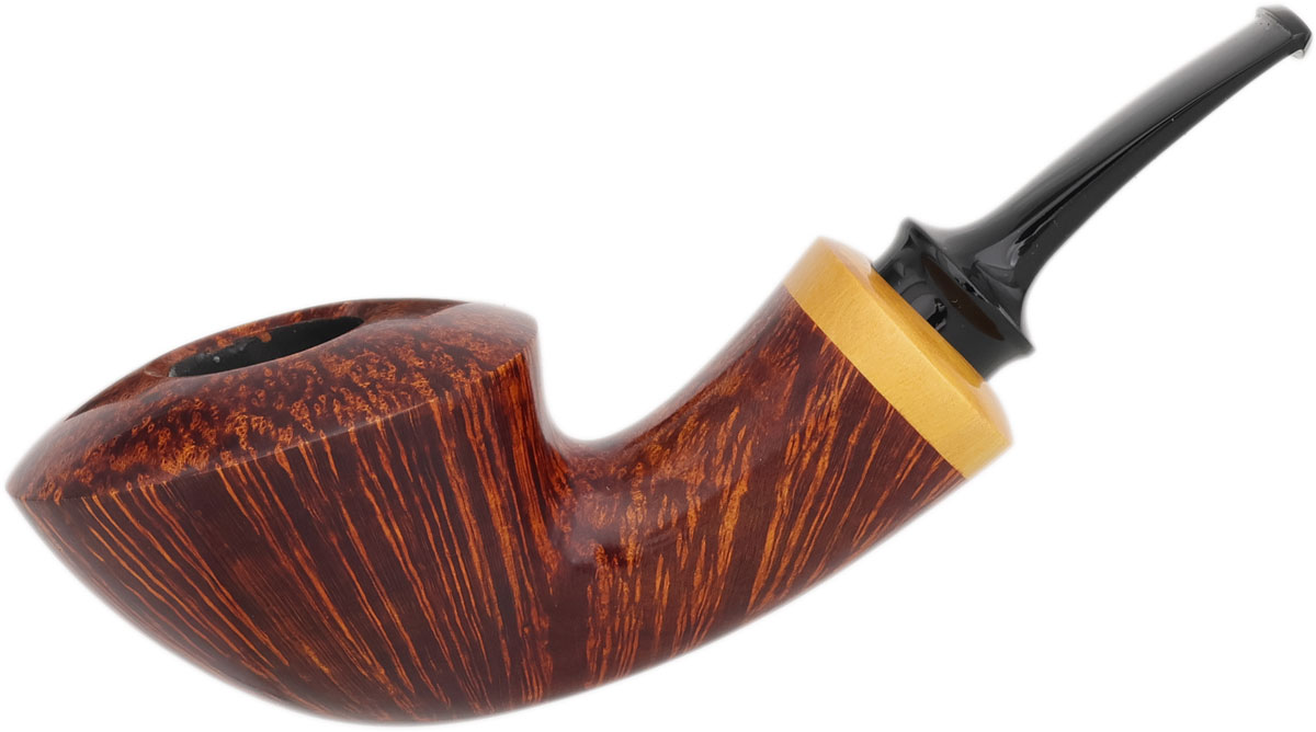 Yang Kun Smooth Bent Dublin with Boxwood (Signature) (U2415)