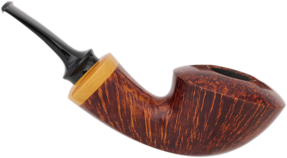 Yang Kun Smooth Bent Dublin with Boxwood (Signature) (U2415)