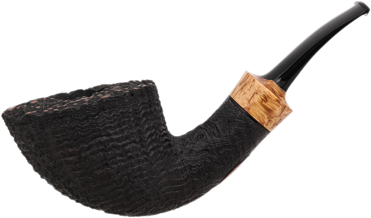 Yang Kun Sandblasted Bent Dublin with Masur Birch (U2544) (2025)