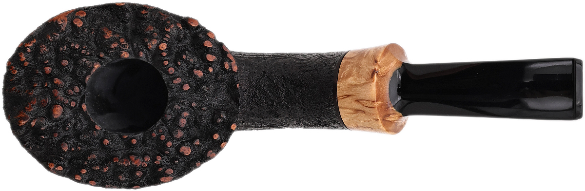 Yang Kun Sandblasted Bent Dublin with Masur Birch (U2544) (2025)