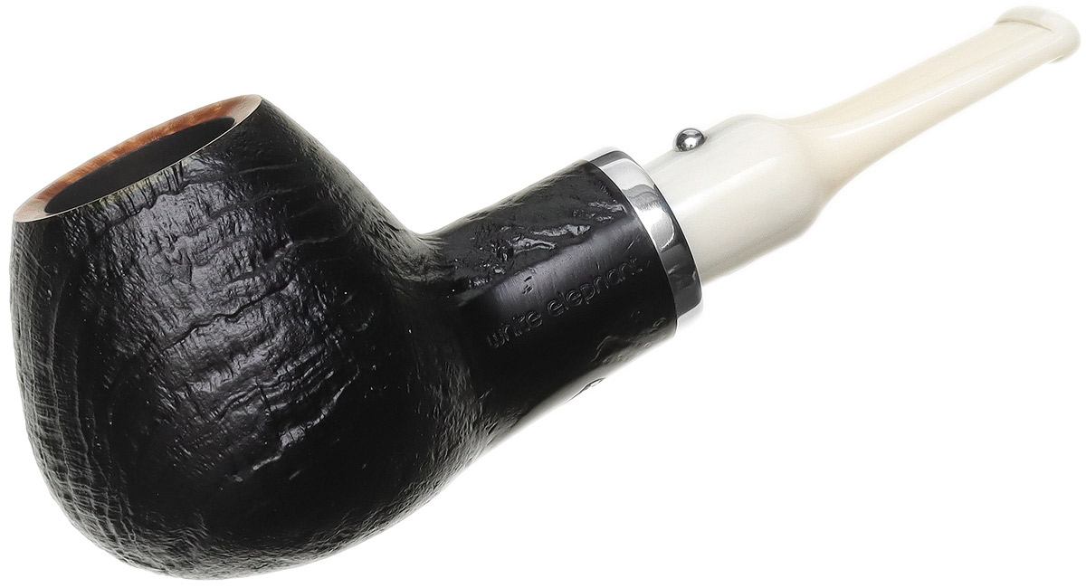 White Elephant Ebony & Ivory Sandblasted Brandy (9mm)