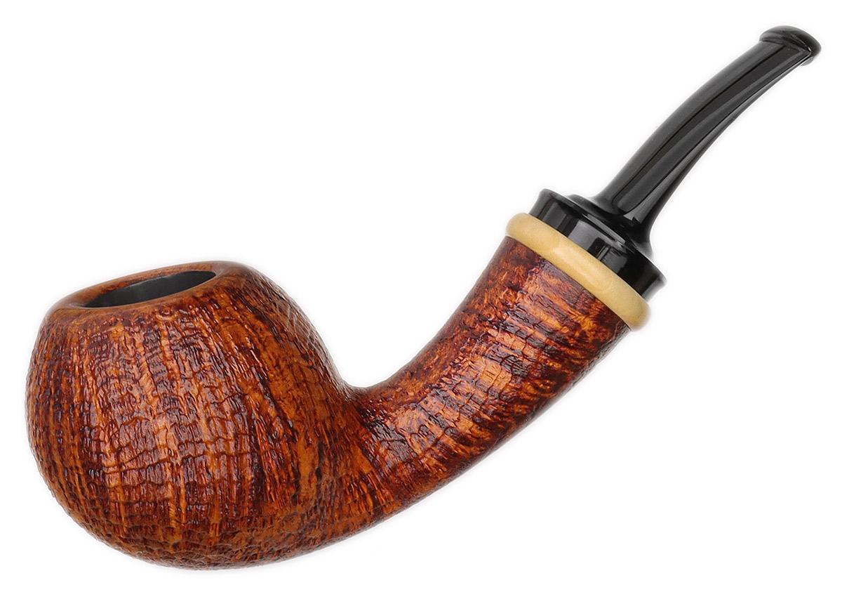 Lv Zelong Sandblasted Bent Apple with Boxwood