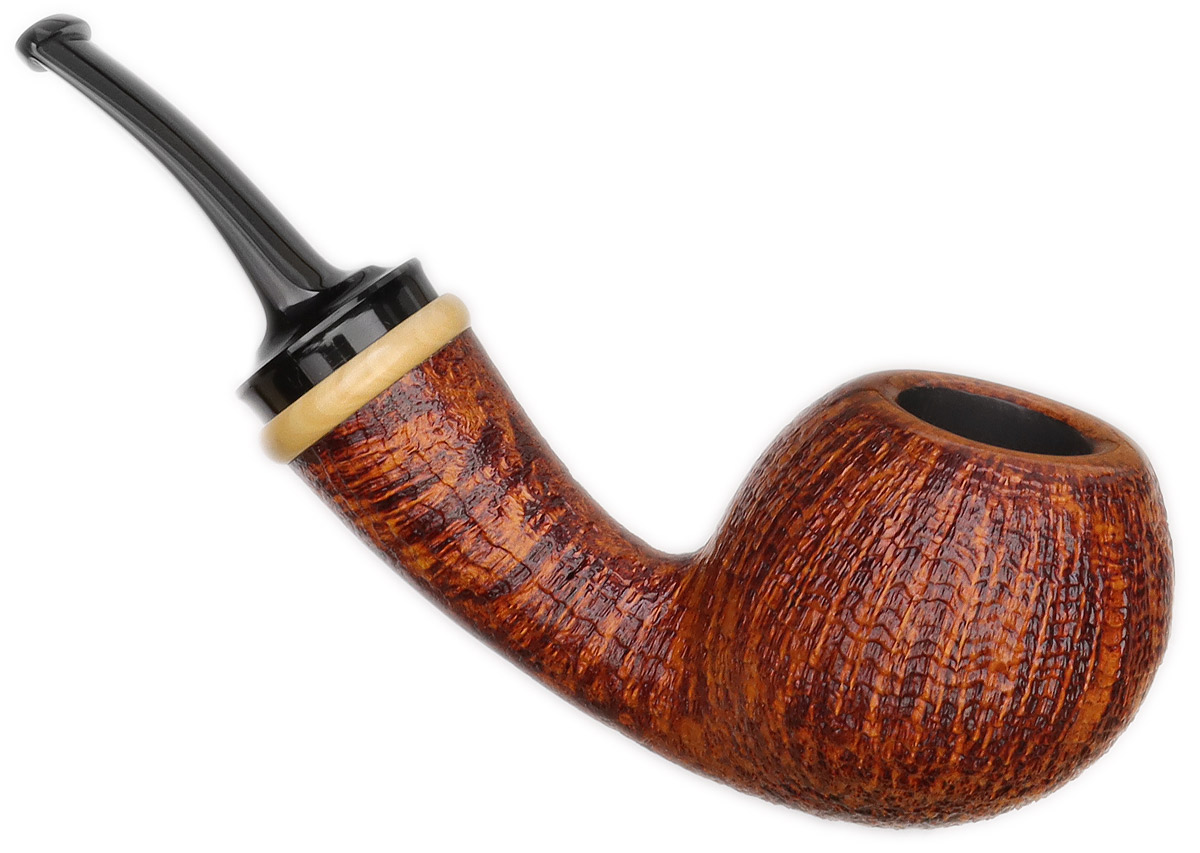 Lv Zelong Sandblasted Bent Apple with Boxwood