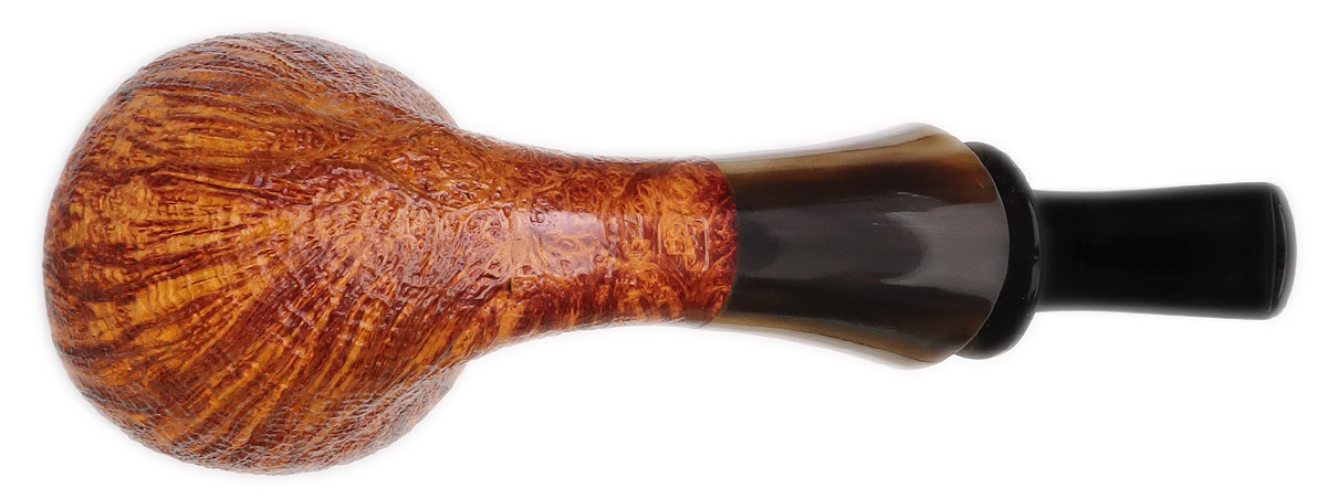 Lv Zelong Partially Sandblasted Bent Dublin with Horn