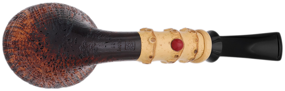 Lv Zelong Sandblasted Bent Dublin with Bamboo, Boxwood, and Cinnabar (2025)