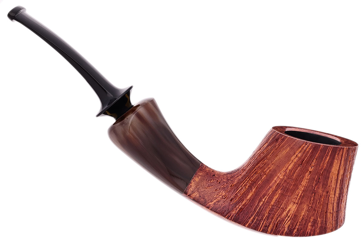 Lv Zelong Partially Sandblasted Volcano with Horn