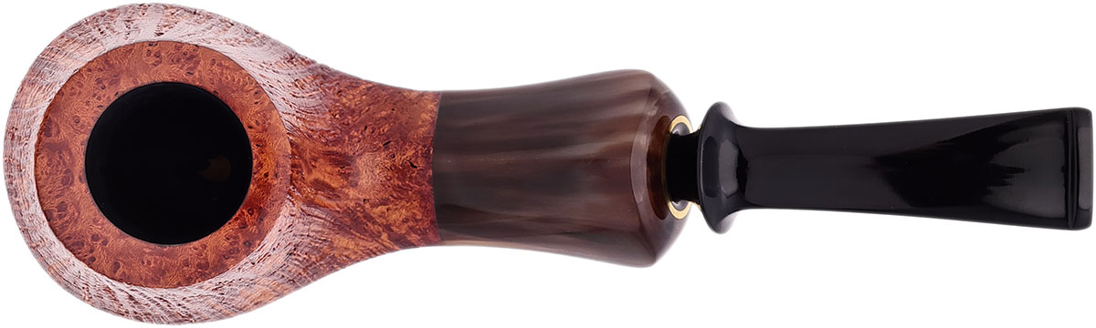 Lv Zelong Partially Sandblasted Volcano with Horn