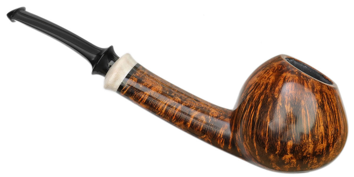 Il Cerchio Smooth Bent Apple with Elk Antler