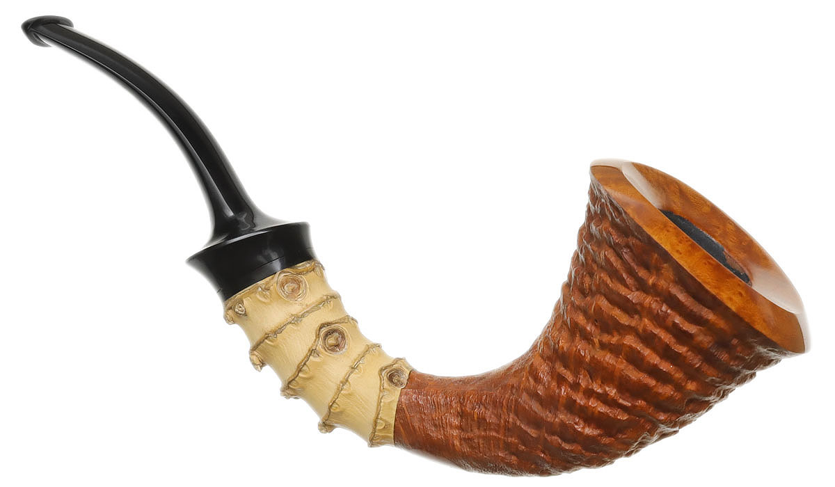 Il Cerchio Sandblasted Calabash with Bamboo