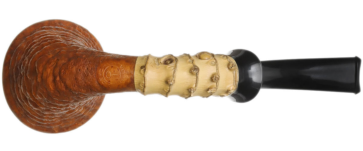 Il Cerchio Sandblasted Calabash with Bamboo