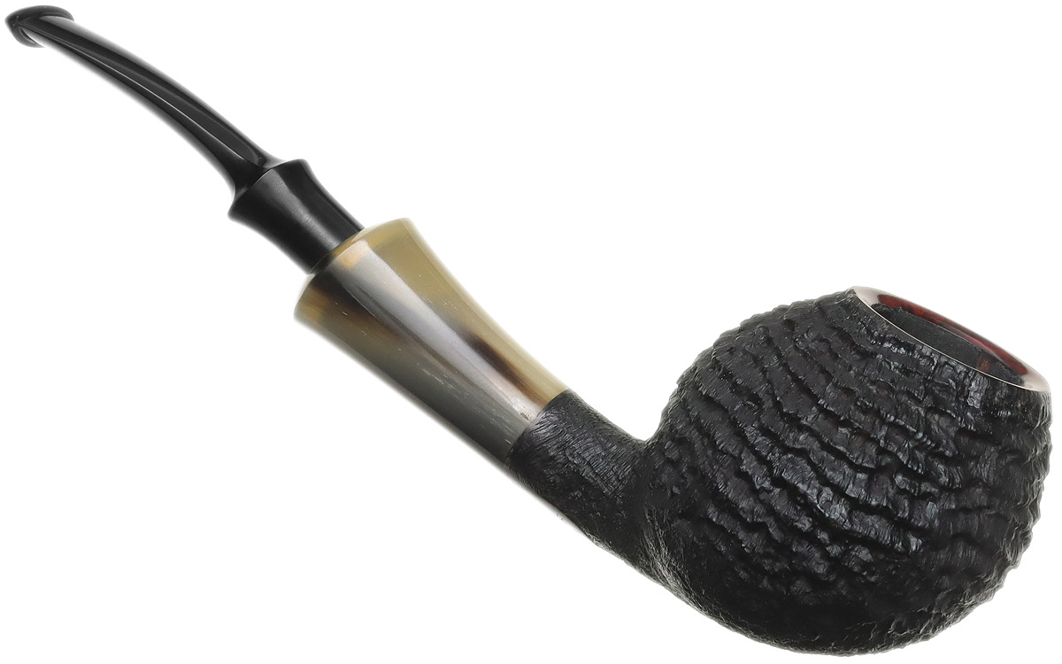 Il Cerchio Sandblasted Bent Apple with Horn